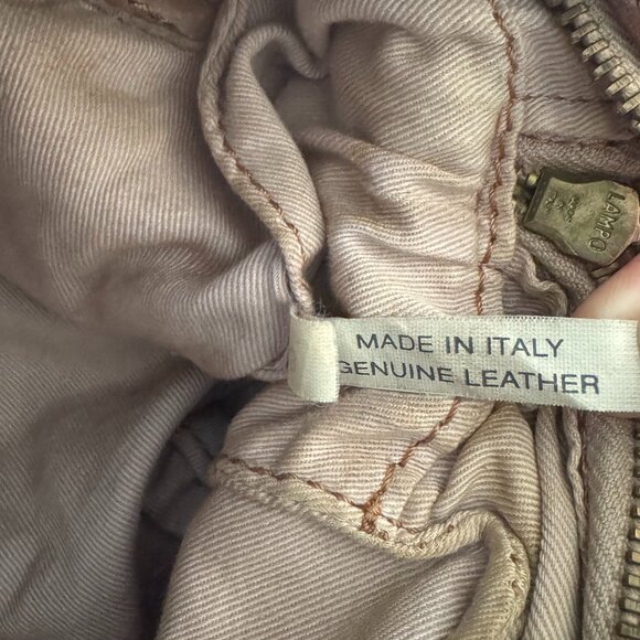 Campomaggi Brown Leather Studded Hand Bag - Picture 4 of 9